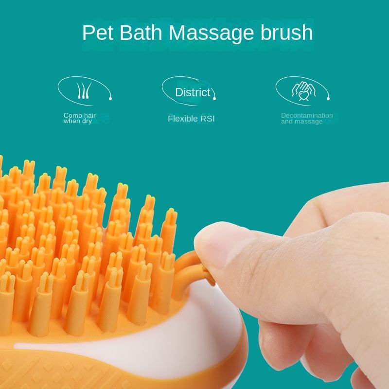2-in-1 Pet SPA Massage Soft Comb
