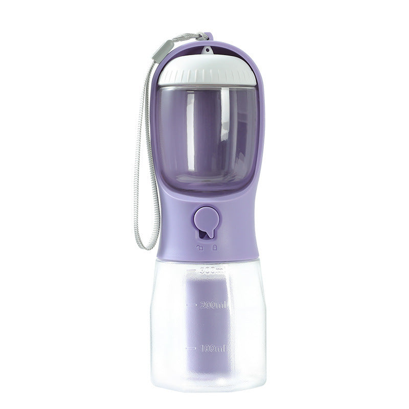 Three-in-one Portable Small Multi-functional Pets Bottle